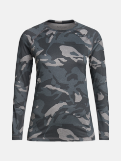 PeakPerformance PEAK PERFORMANCE SPIRIT CREW WOMEN Camo