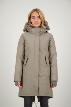 AIRFORCE DOUBLE ZIP FISHTAIL PARKA Brindel