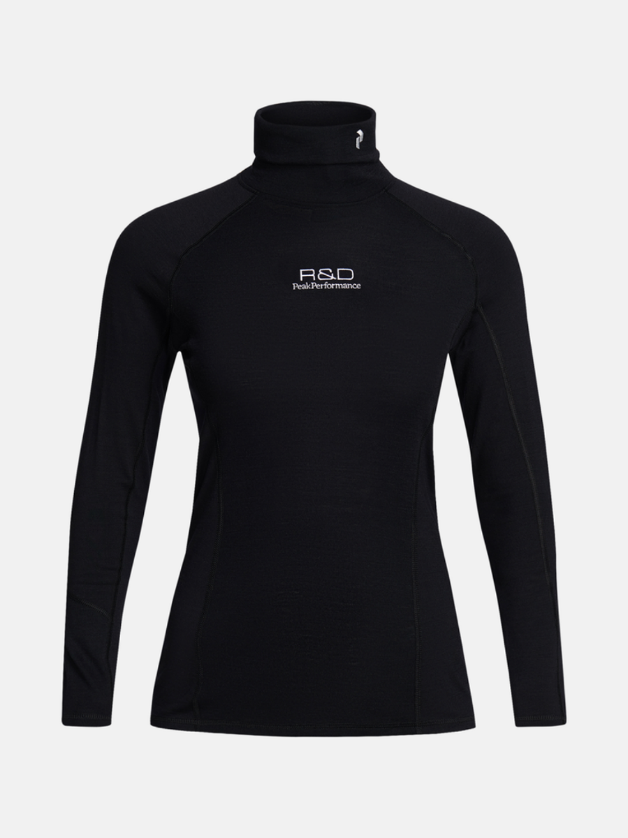 PeakPerformance PEAK PERFORMANCE MAGIC ROLLNECK WOMEN Black 2 PeakPerformance PEAK PERFORMANCE MAGIC ROLLNECK WOMEN Black