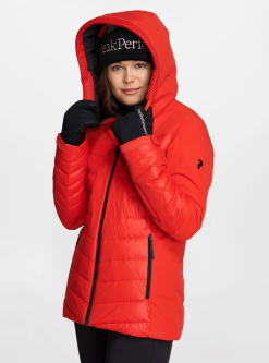 PeakPerformance PEAK PERFORMANCE BLACKFIRE DOWN JACKET WOMEN Racing Red -Snow Kleding Verkoopwinkel schermafbeelding 2021 12 09 om 20.08.39