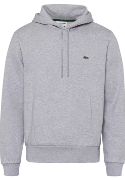 LACOSTE SWEATHSHIRT MET HOOD Grey