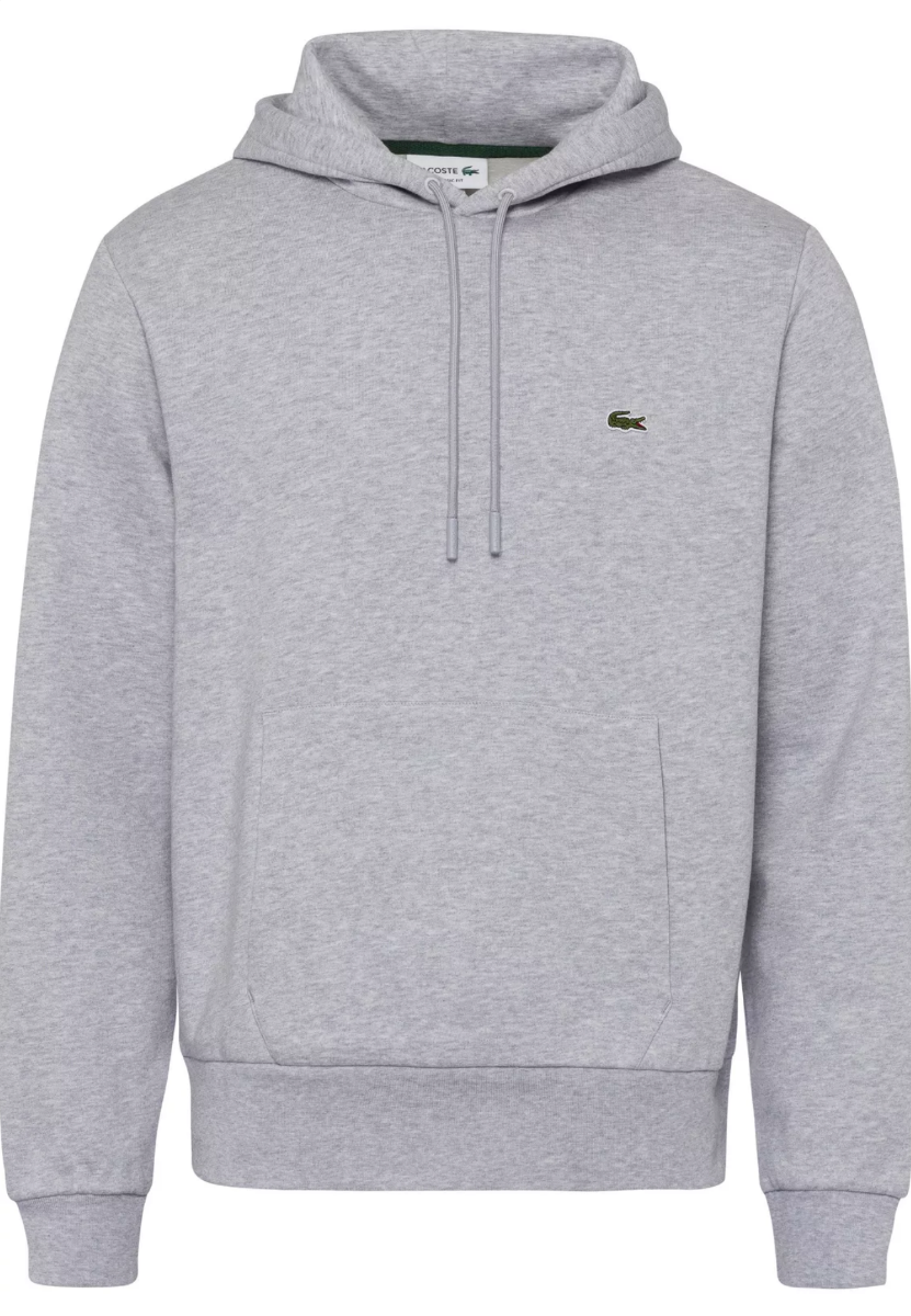 LACOSTE SWEATHSHIRT MET HOOD Grey 3 LACOSTE SWEATHSHIRT MET HOOD Grey