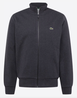 LACOSTE SWEATER MET RITSSLUITING Gris