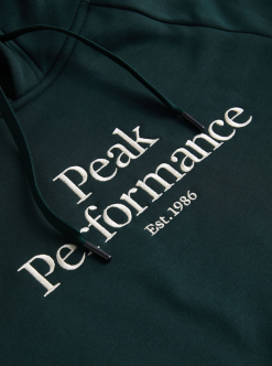 PeakPerformance PEAK PERFORMANCE MEN'S ORIGINAL HOOD Scarab Green -Snow Kleding Verkoopwinkel schermafbeelding 2022 09 02 om 10.36.53