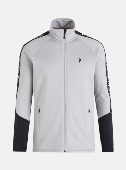 PeakPerformance PEAK PERFORMANCE MEN'S RIDER ZIP JACKET Med Grey Melange