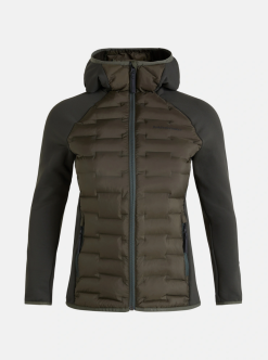 PeakPerformance PEAK PERFORMANCE WOMEN'S ARGON HYBRID HOOD JACKET Forest Night
