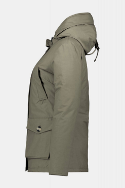 AIRFORCE 4 POCKET PARKA Brindle