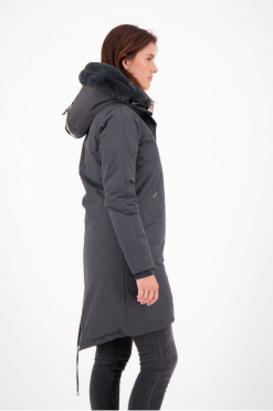 AIRFORCE DOUBLE ZIP FISHTAIL PARKA Gun Metal -Snow Kleding Verkoopwinkel schermafbeelding 2022 09 30 om 12.06.55