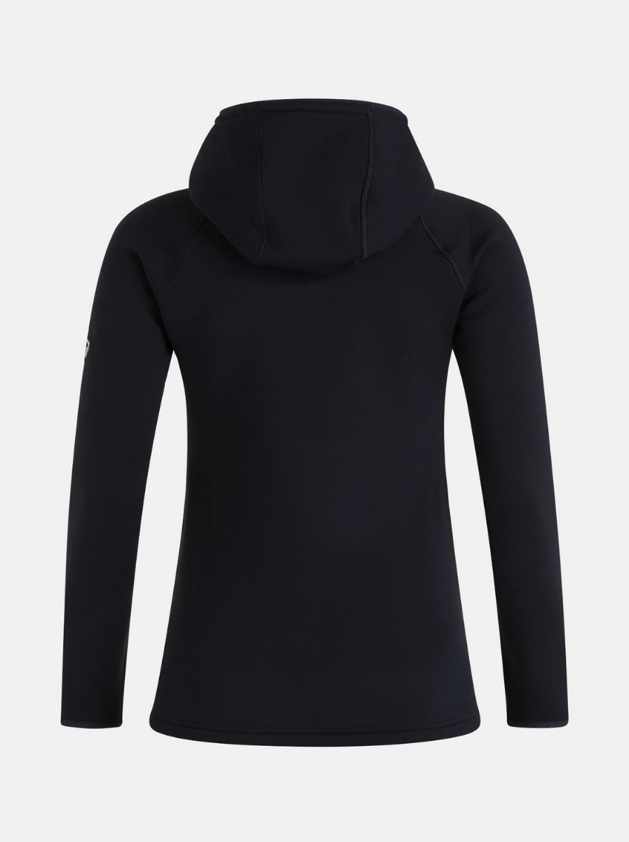 PeakPerformance PEAK PERFORMANCE CHILL ZIP HOOD WOMEN Black 4 PeakPerformance PEAK PERFORMANCE CHILL ZIP HOOD WOMEN Black - Afbeelding 2