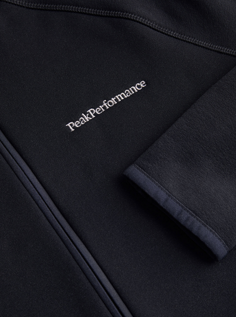 PeakPerformance PEAK PERFORMANCE CHILL ZIP HOOD WOMEN Black 7 PeakPerformance PEAK PERFORMANCE CHILL ZIP HOOD WOMEN Black - Afbeelding 5