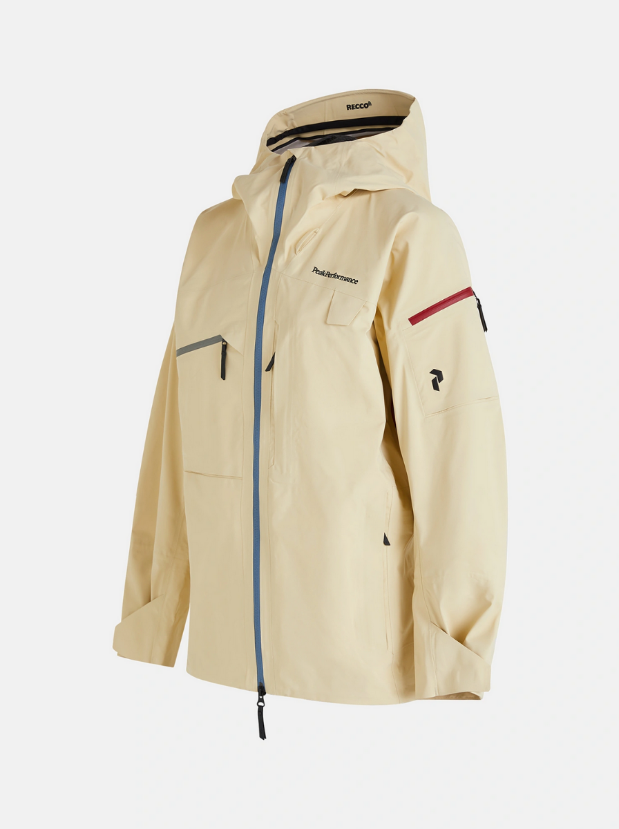 PeakPerformance PEAK PERFORMANCE ALPINE GORE-TEX 3L JACKET MEN Pale 5 PeakPerformance PEAK PERFORMANCE ALPINE GORE-TEX 3L JACKET MEN Pale - Afbeelding 3