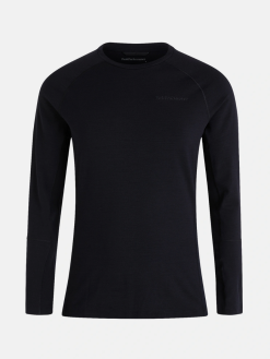 PeakPerformance PEAK PERFORMANCE MEN'S MAGIC CREW Black