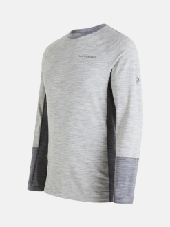 PeakPerformance PEAK PERFORMANCE MEN'S MAGIC CREW Med Grey Melange -Snow Kleding Verkoopwinkel schermafbeelding 2022 10 22 om 10.03.27