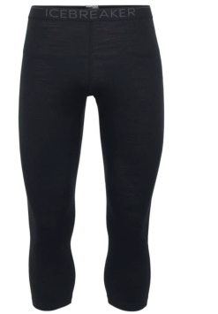 ICEBREAKER MEN'S OASIS LEGLESS 200 Black