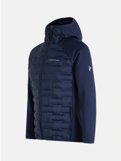 PeakPerformance PEAK PERFORMANCE MEN'S ARGON HYBRID HOOD JACKET Blue Shadow -Snow Kleding Verkoopwinkel schermafbeelding 2022 11 02 om 15.10.03