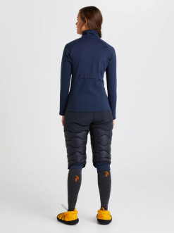 PeakPerformance PEAK PERFORMANCE VERTICAL MID ZIP JACKET WOMEN Blue Shadow -Snow Kleding Verkoopwinkel schermafbeelding 2022 11 10 om 17.00.45