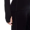 ICEBREAKER WOMEN'S TECH TOP 260 LONG SLEEVE HALF ZIP Black -Snow Kleding Verkoopwinkel tech top black 8