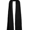 GOLDBERGH VALENTINA SCARF Black -Snow Kleding Verkoopwinkel valen